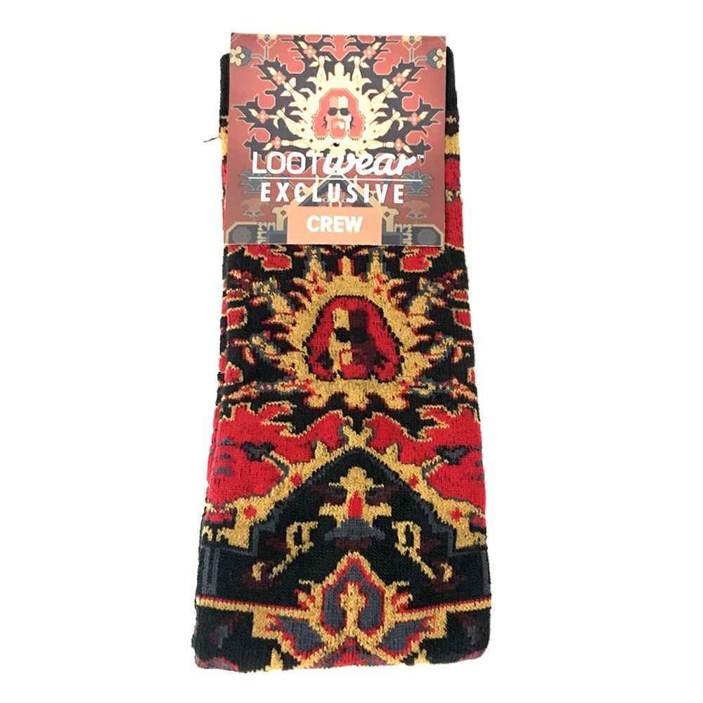 The Big Lebowski (movie) "The DUDE" Crew Socks